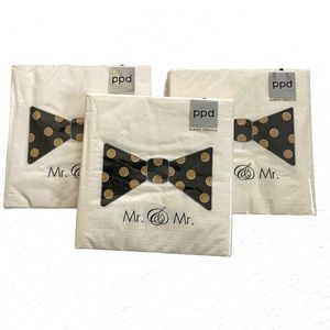PPD Always Creative Wedding Napkins for Men